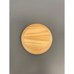 Деревянная заготовка панно (круг) с фаской по краю 9.5 х 9.5 х 2 см